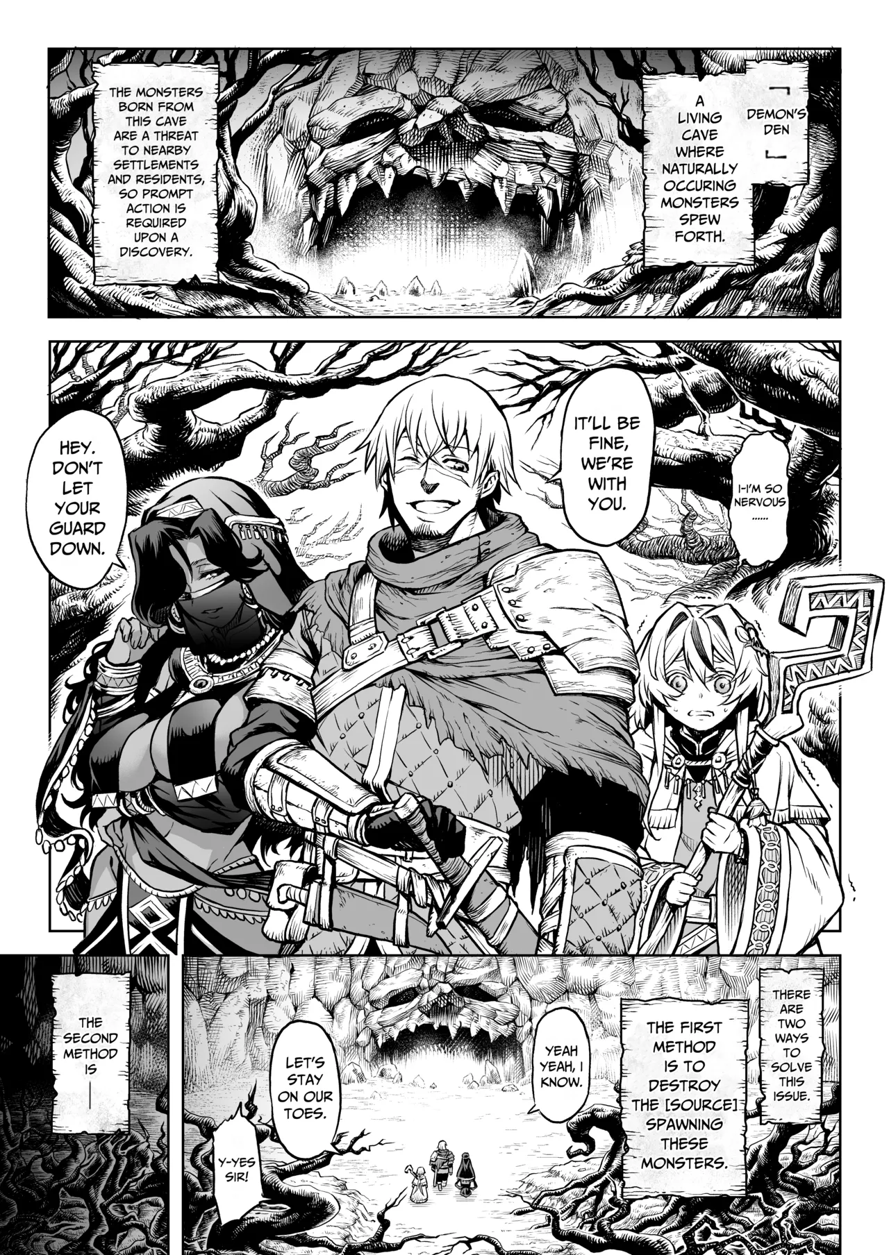Hentai Manga Comic-Female Flower Devourer Ogufesuka-Chapter 1-2